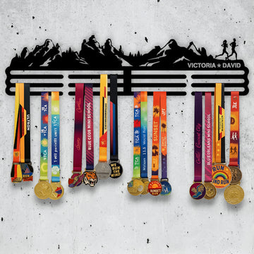 Custom Medal Hanger for Runners – Stainless Steel Display Rack MH001