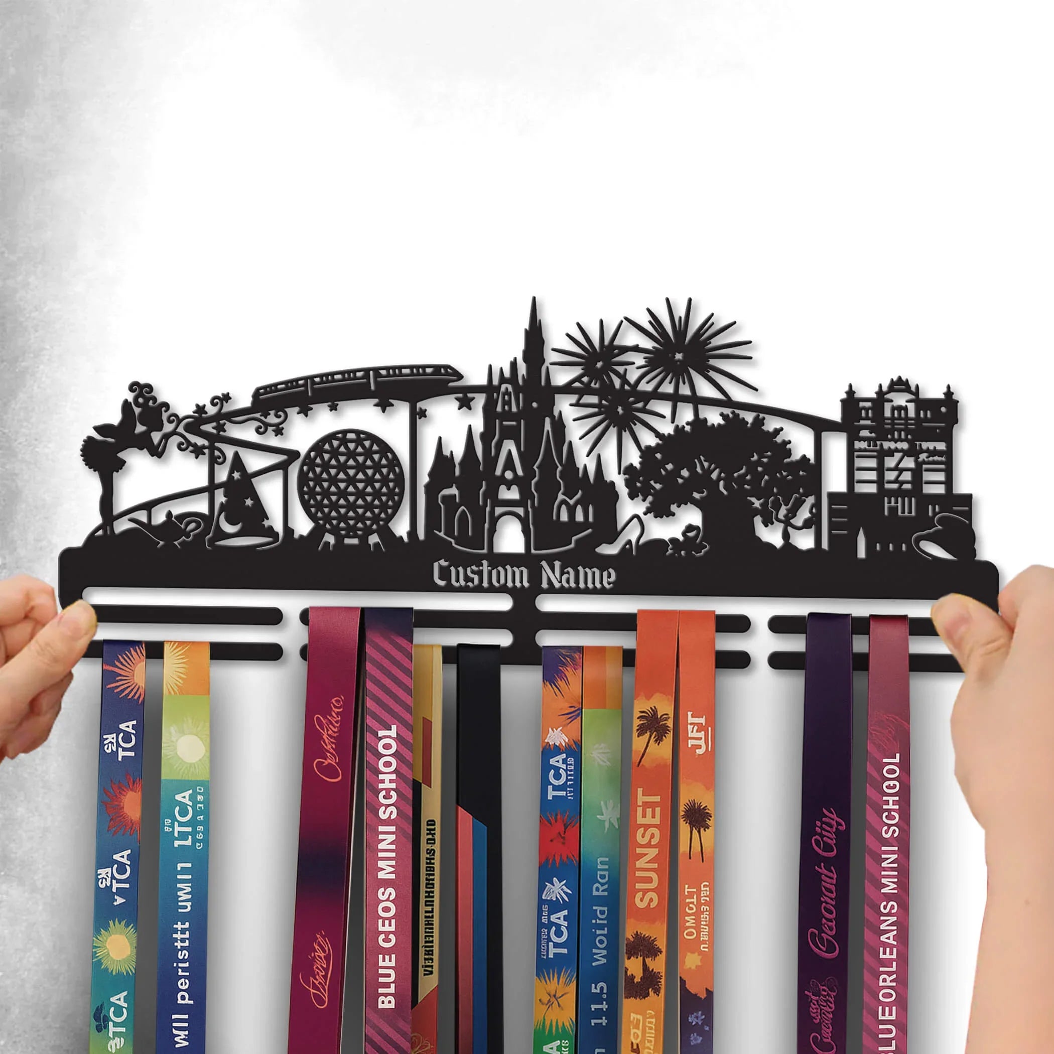Custom Fairytale Adventure Medal Hanger – Stainless Steel Running Medal Display | ChampionHanger - Champion Hanger