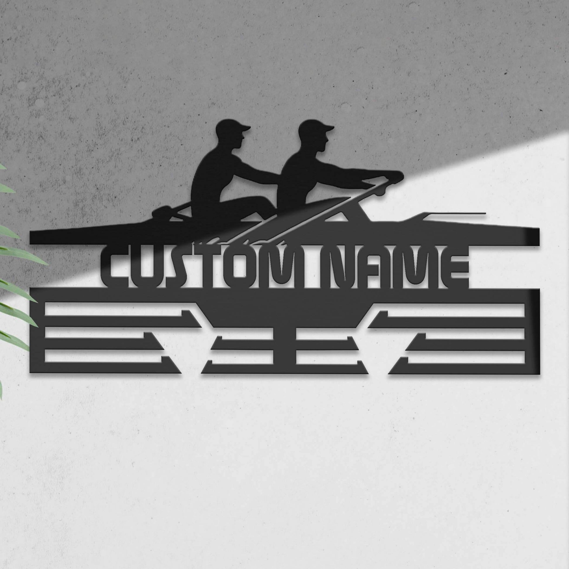 Personalized Kayak Medal Hanger – Stainless Steel Medal Display Rack – Custom Kayaking Award Holder – Kayaker Gifts - Champion Hanger