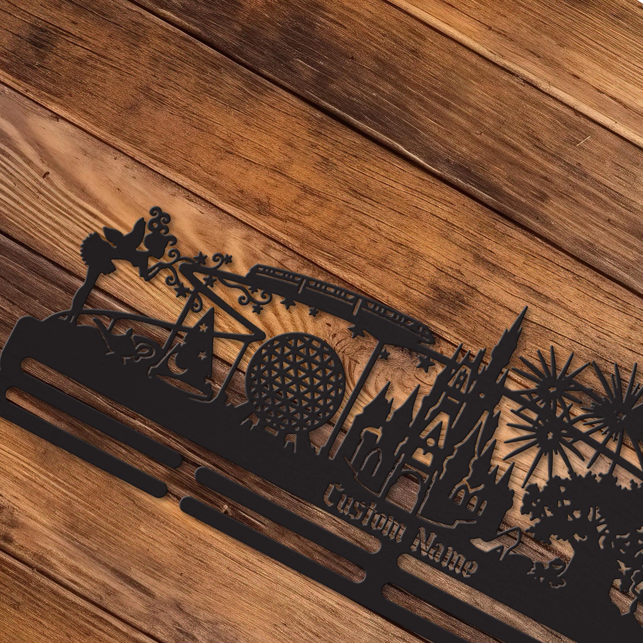 Custom Fairytale Adventure Medal Hanger – Stainless Steel Running Medal Display | ChampionHanger - Champion Hanger