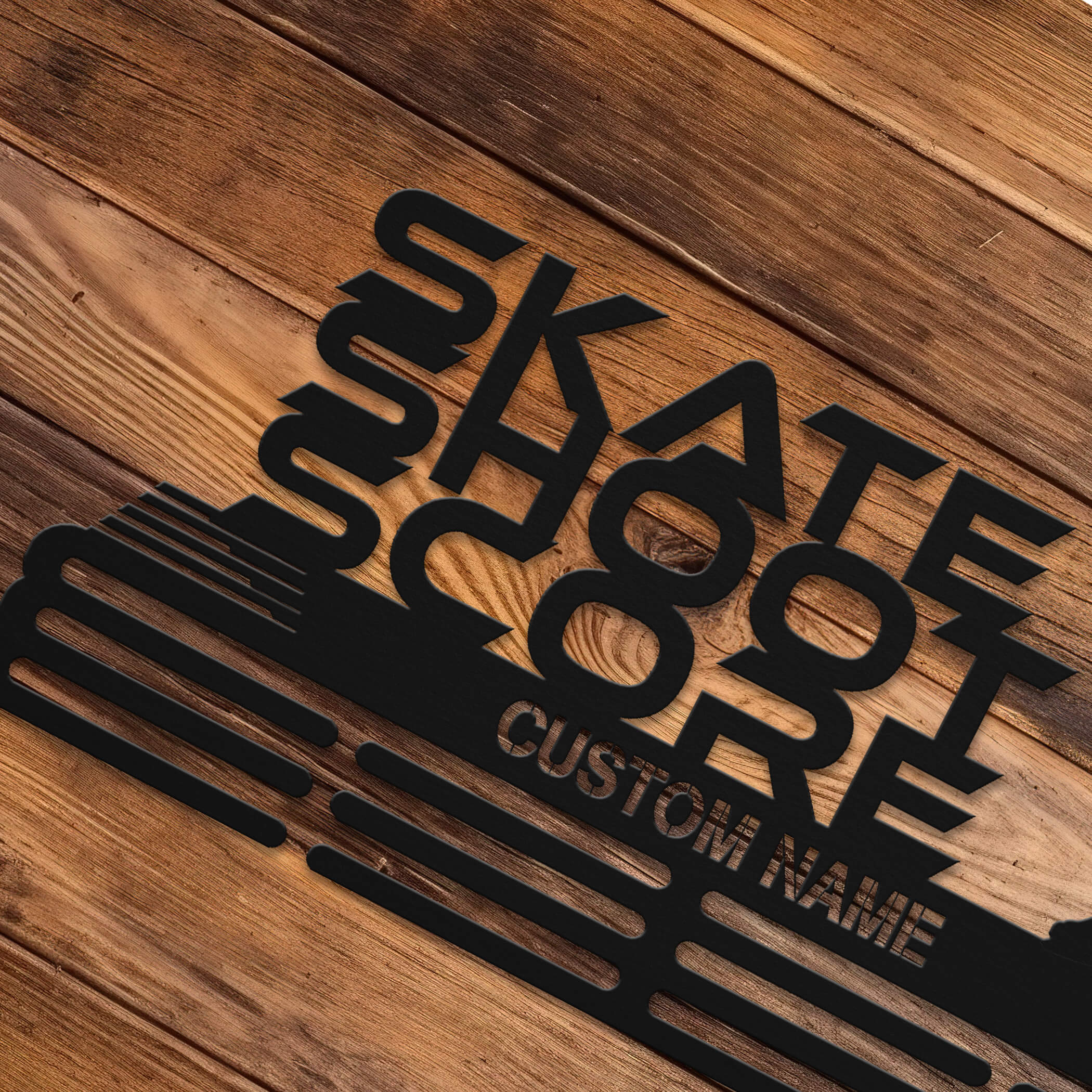 Stainless Steel Ice Hockey Medal Hanger “Skate Shoot Score” – Personalized Medal Display | ChampionHanger