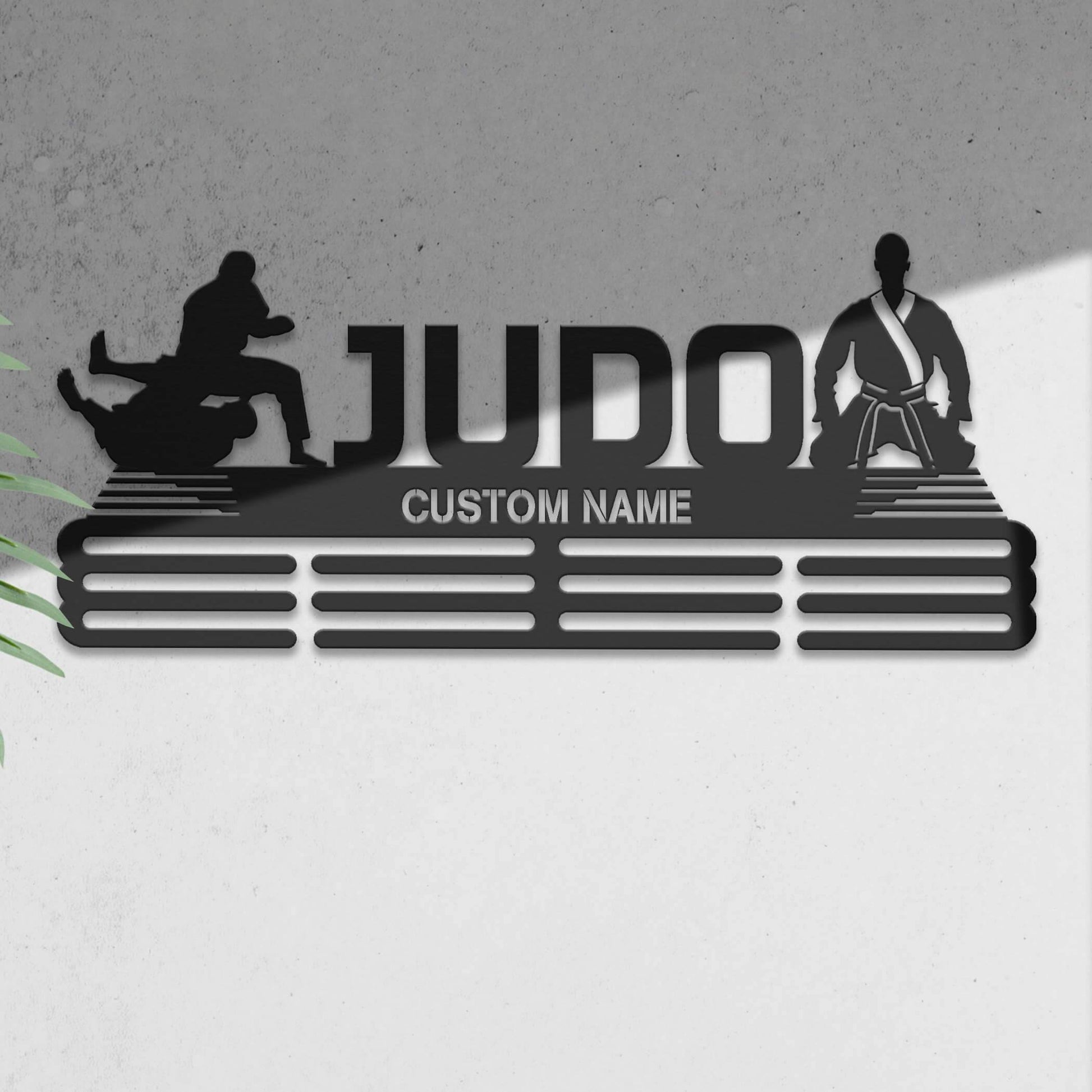 Judo Medal Display Rack – Custom Metal Medal Hanger for Judo Awards - Champion Hanger