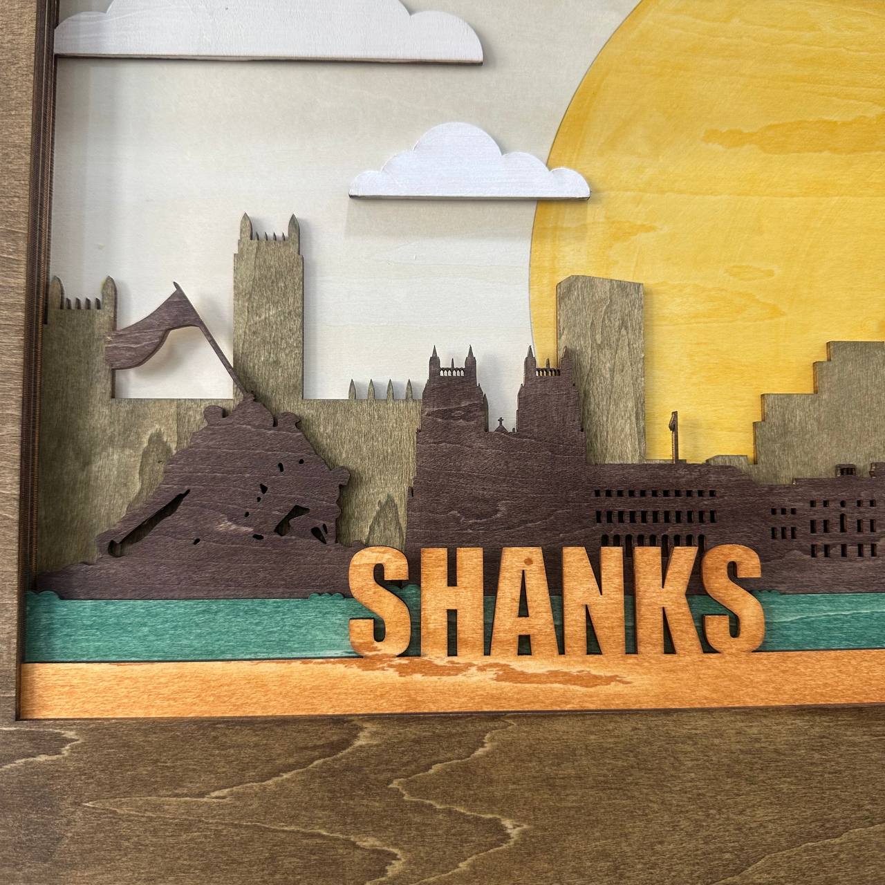 Personalized Wooden Medal Hanger with Washington City Design – Custom Name Running Medal Holder for Runners | Championhanger