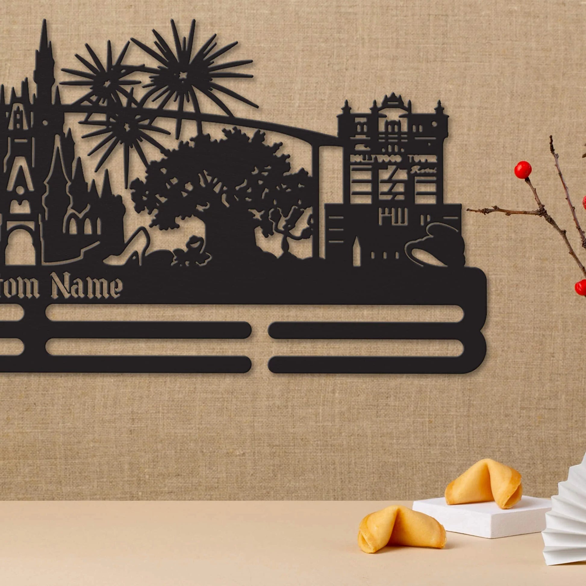 Custom Fairytale Adventure Medal Hanger – Stainless Steel Running Medal Display | ChampionHanger - Champion Hanger