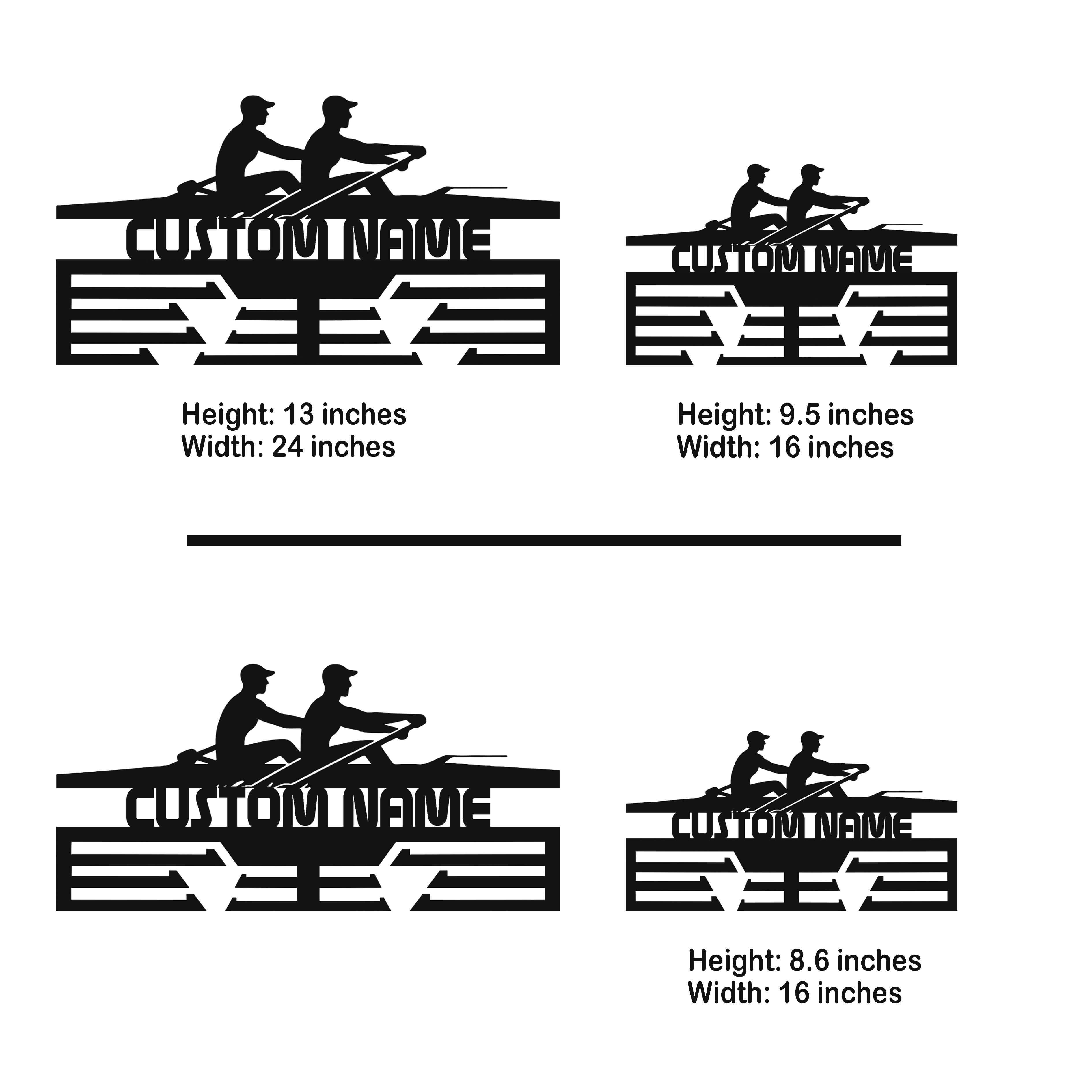 Personalized Kayak Medal Hanger – Stainless Steel Medal Display Rack – Custom Kayaking Award Holder – Kayaker Gifts - Champion Hanger