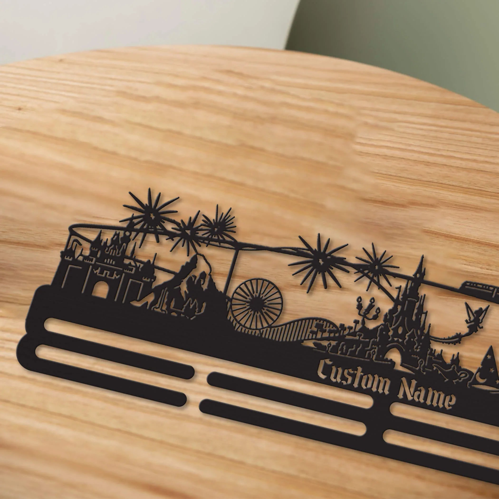 Personalized Stainless Steel Medal Hanger - Magic Kingdom Marathon Gift - ChampionHanger - Champion Hanger