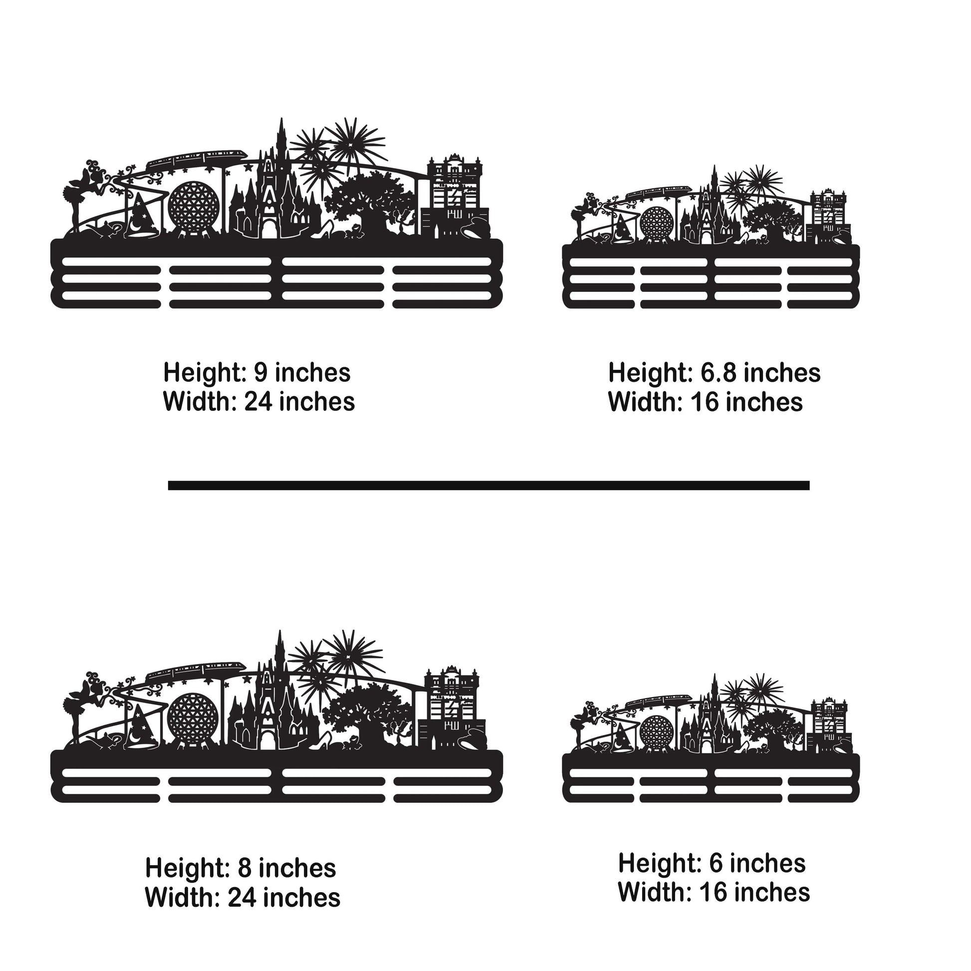 Custom Fairytale Adventure Medal Hanger – Stainless Steel Running Medal Display | ChampionHanger - Champion Hanger