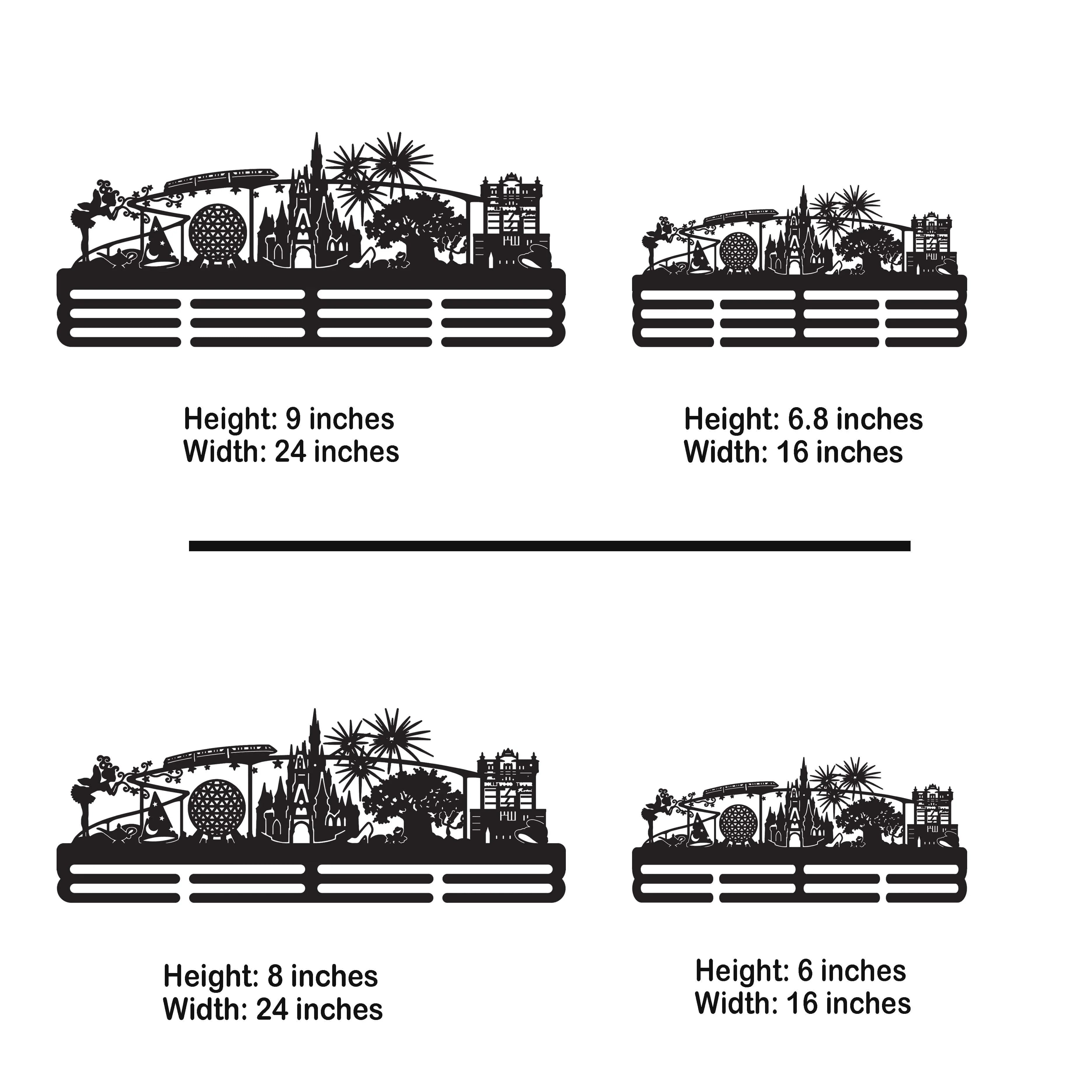 Custom Fairytale Adventure Medal Hanger – Stainless Steel Running Medal Display | ChampionHanger - Champion Hanger