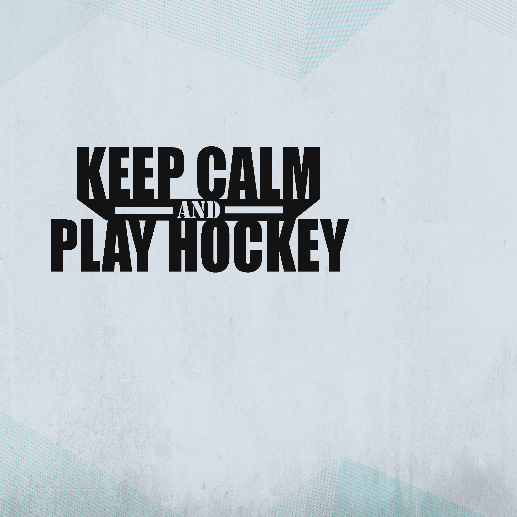 Stainless Steel Ice Hockey Medal Hanger – “Keep Calm and Play Hockey” Quote, Personalized Medal Display for Hockey Players | ChampionHanger