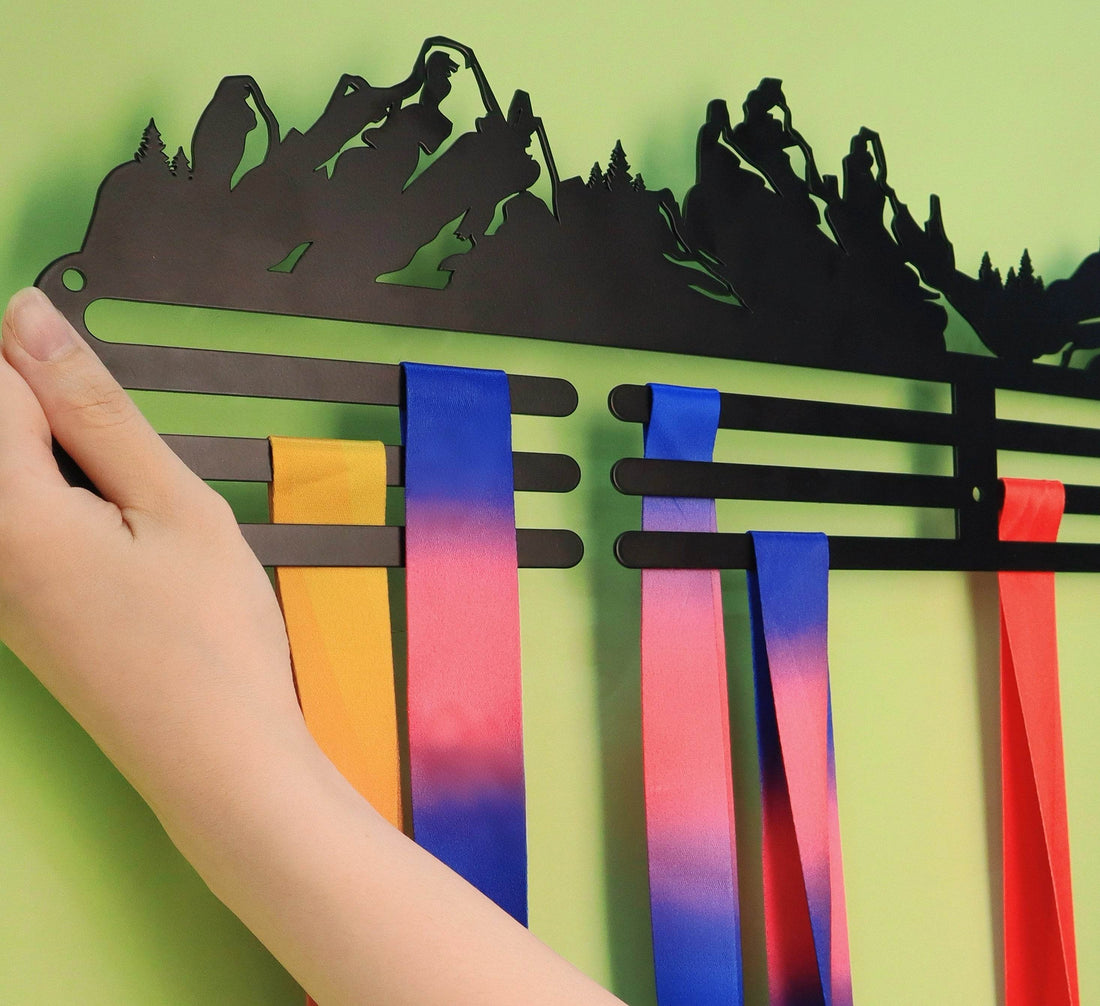 Custom Medal Hanger for Runners – Stainless Steel Display Rack - Champion Hanger