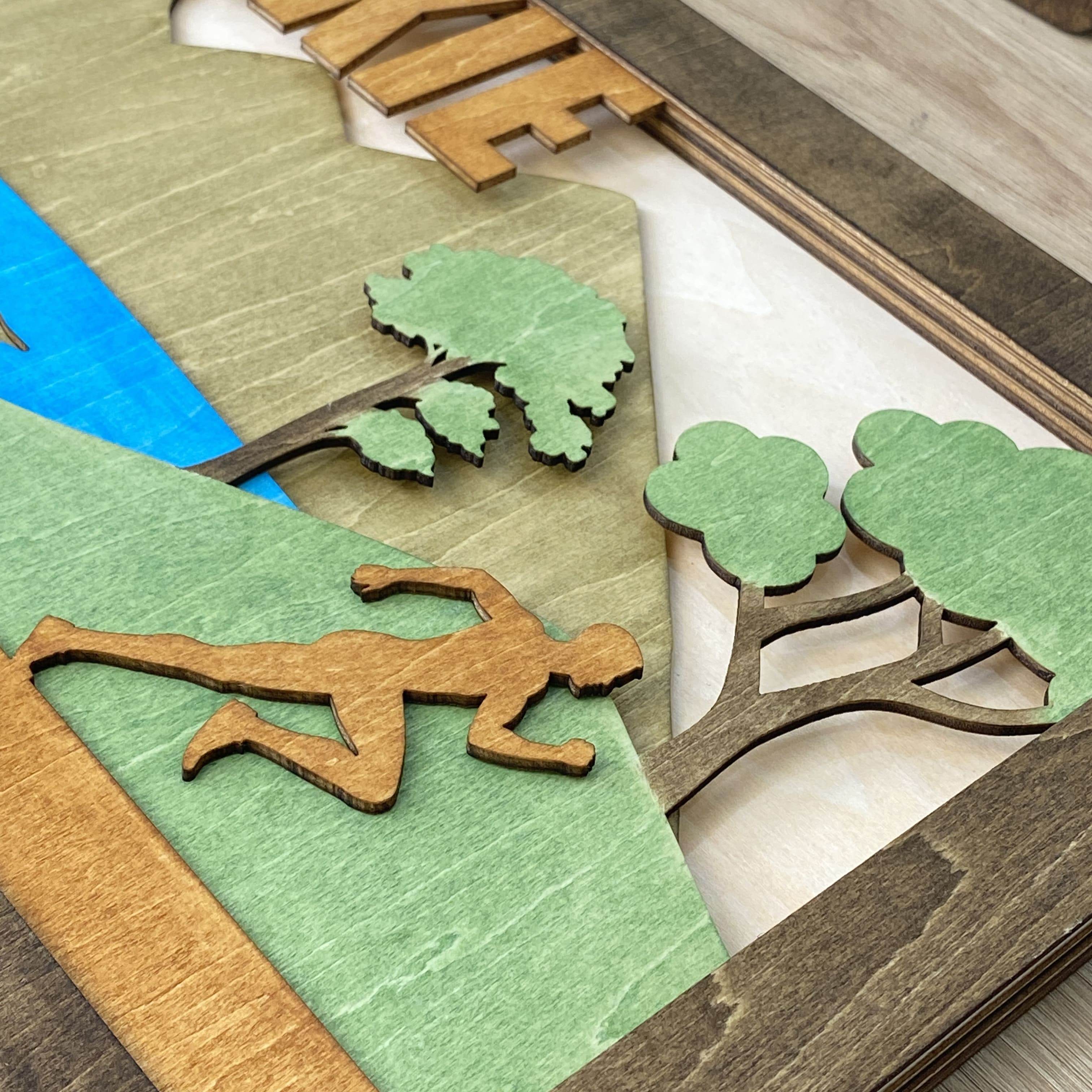 Custom Triathlon Medal Hanger, ChampionHanger running gifts - Champion Hanger