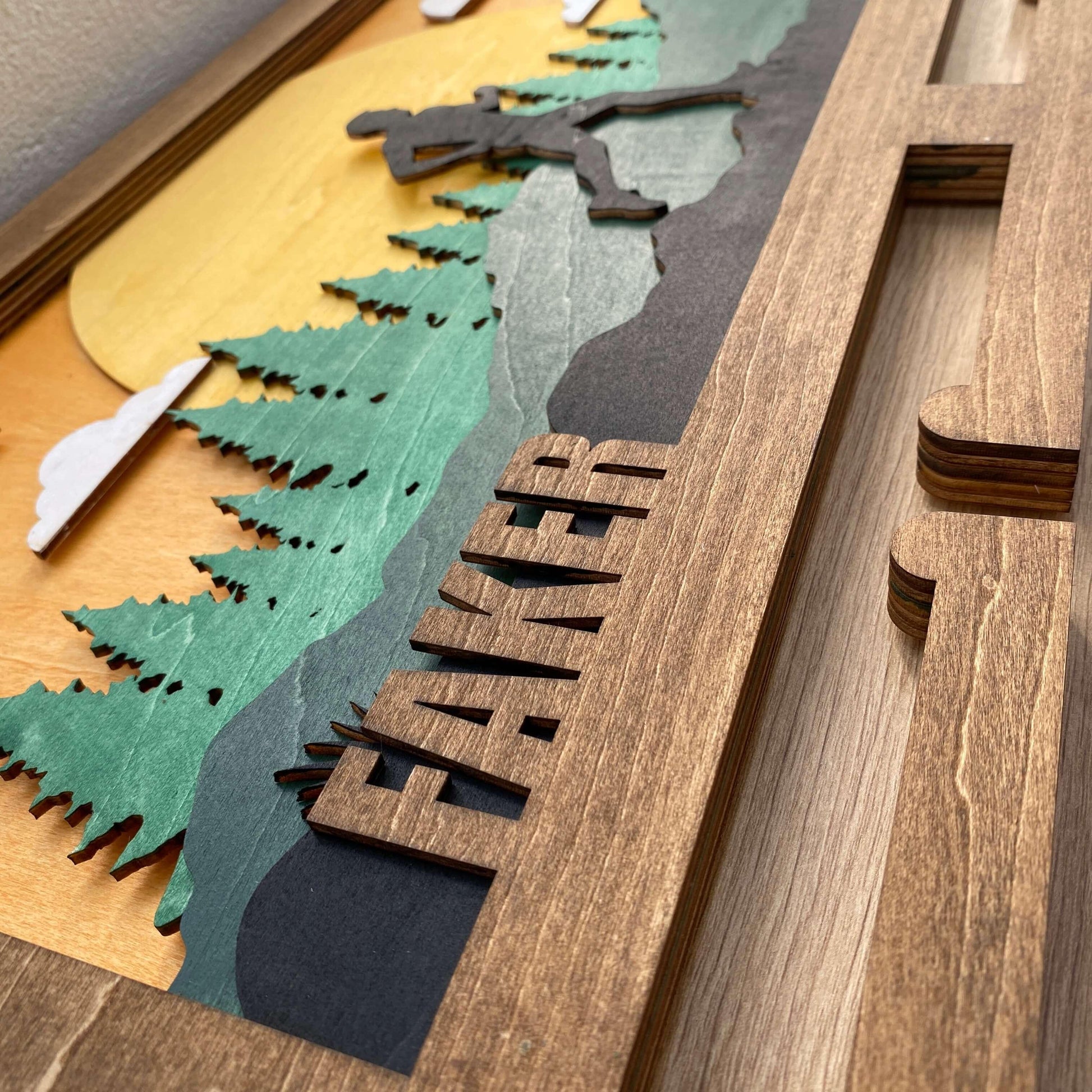 Personalized Wooden Medal Hanger for Running, Cycling & Hiking – Custom Name Display | ChampionHanger - Champion Hanger