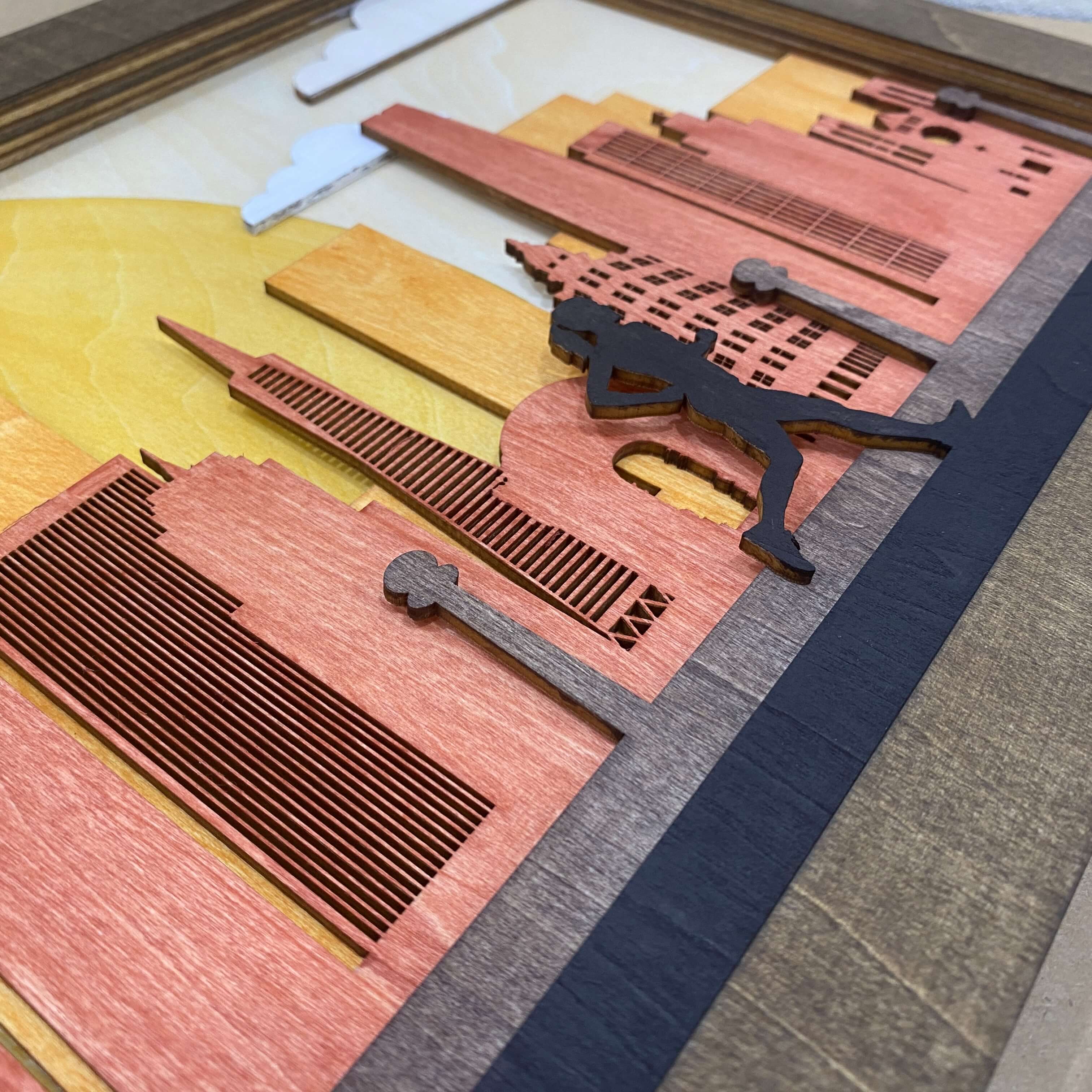 Personalized Wooden Medal Hanger – San Francisco City Design | Custom Running Medal Holder | Championhanger