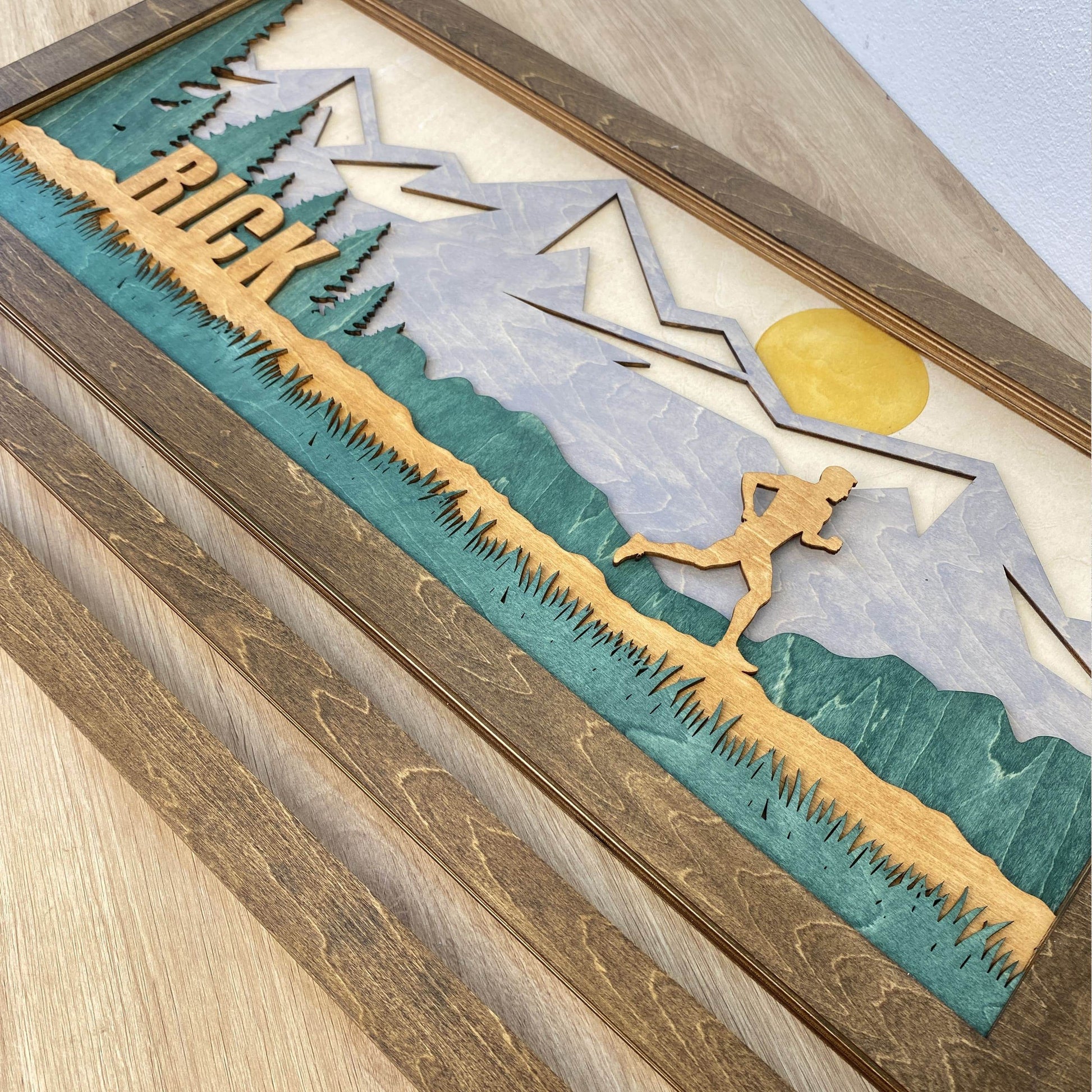 Personalized Medal Display Rack for Runners, Athletes & Sports Awards, ChampionHanger Running Gifts - Champion Hanger