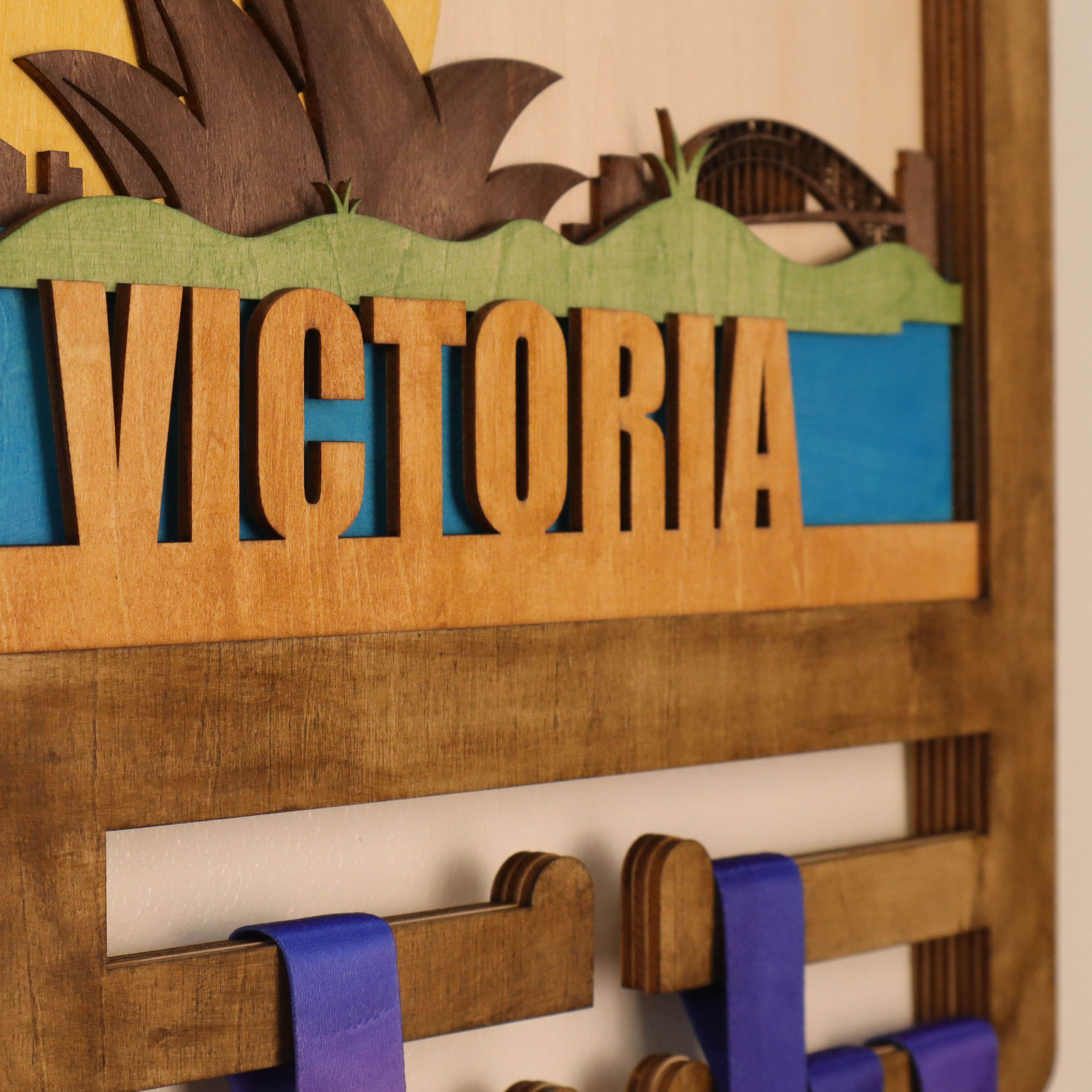 Sydney City Australia Running Medal Hanger, ChampionHanger running gifts - Champion Hanger
