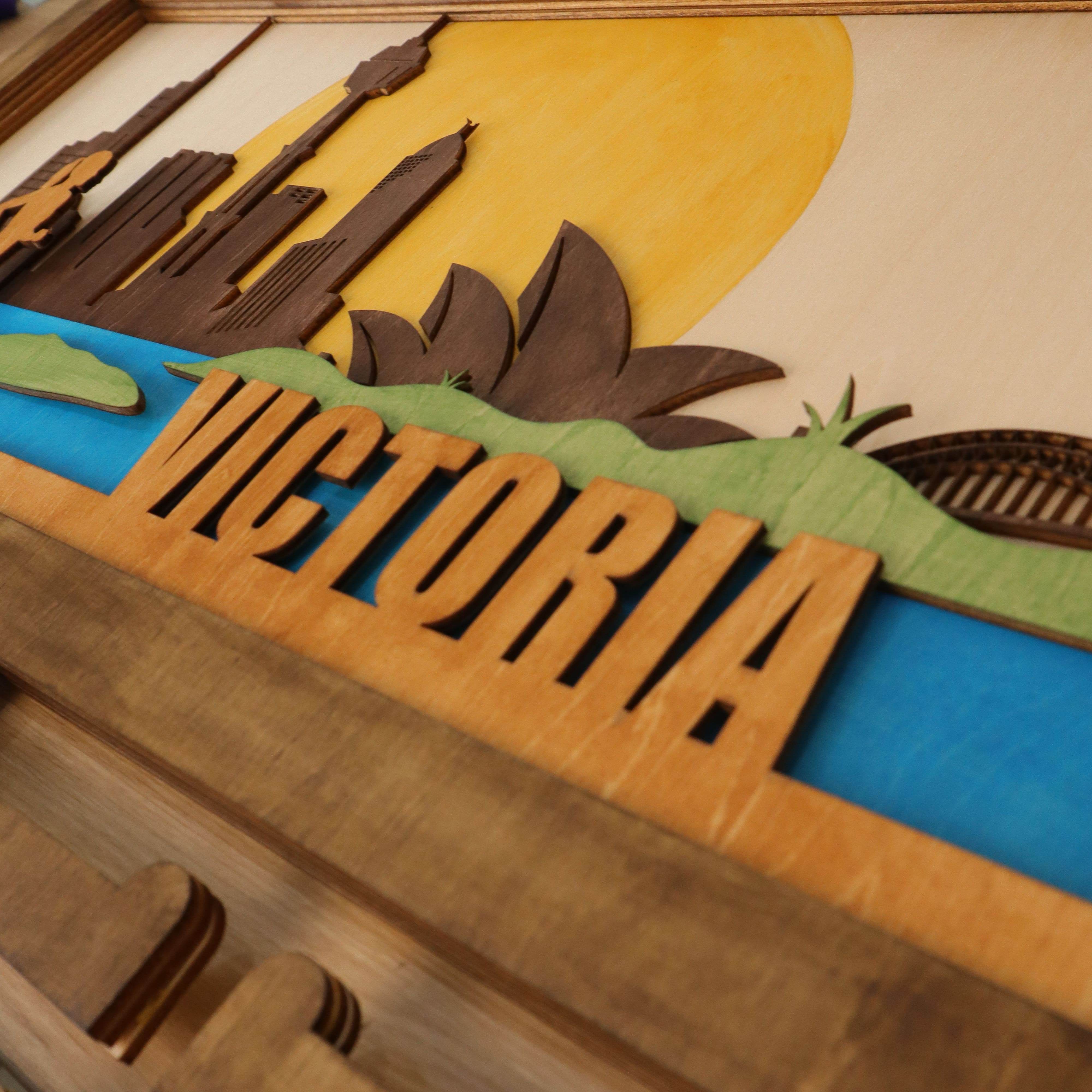 Sydney City Australia Running Medal Hanger, ChampionHanger running gifts - Champion Hanger