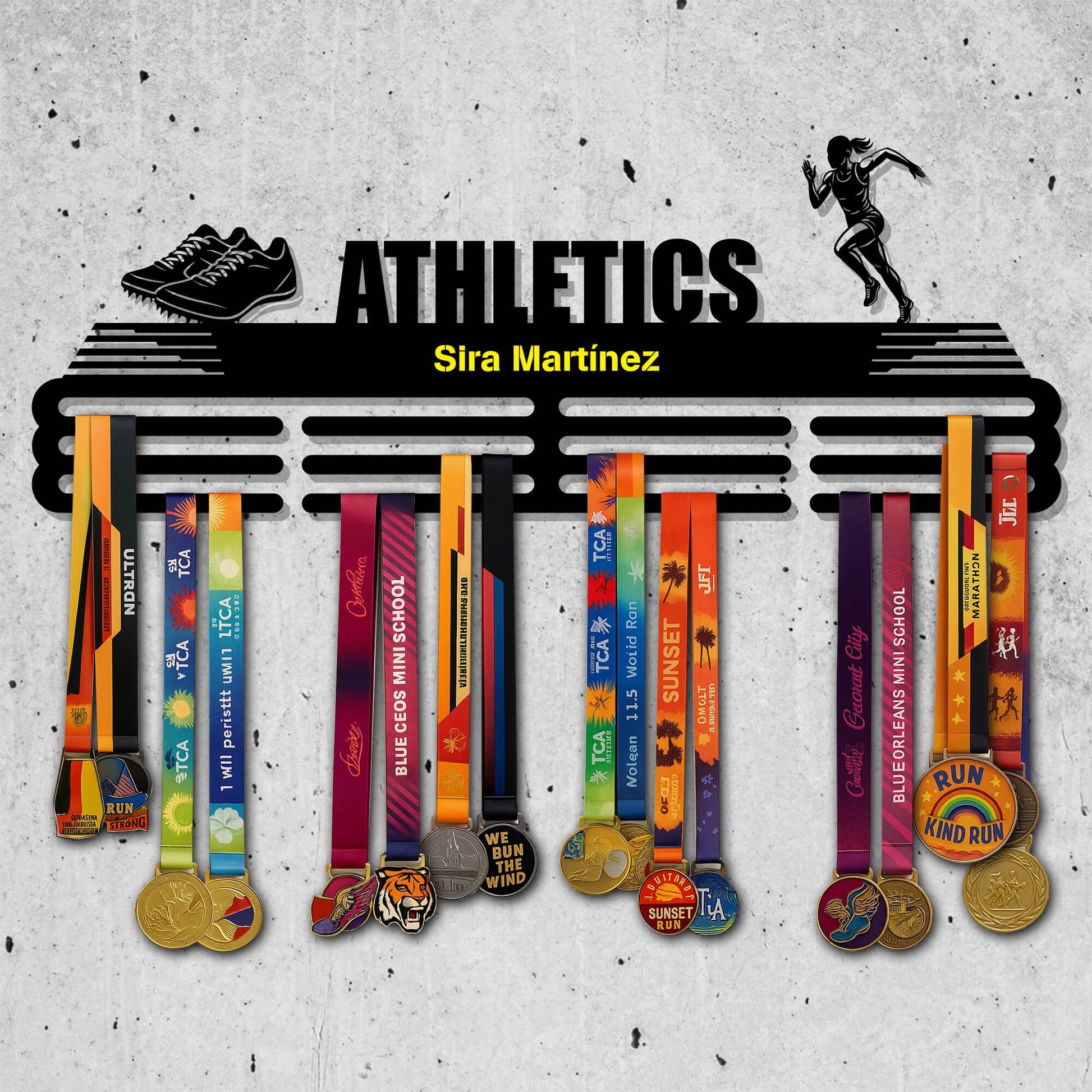 Custom Medal Hanger for Athletic – Stainless Steel Display Rack - Champion Hanger