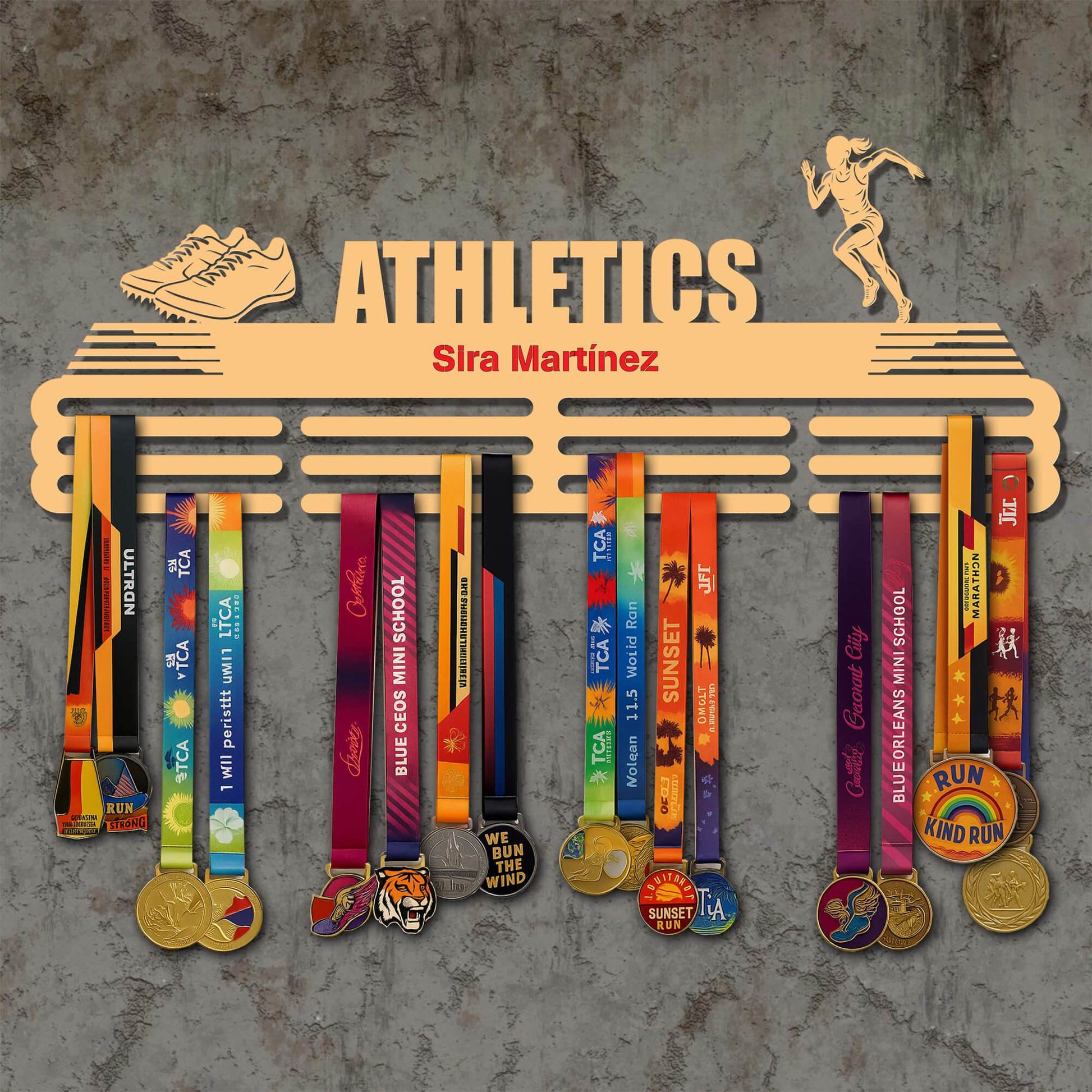 Custom Medal Hanger for Athletic – Stainless Steel Display Rack - Champion Hanger