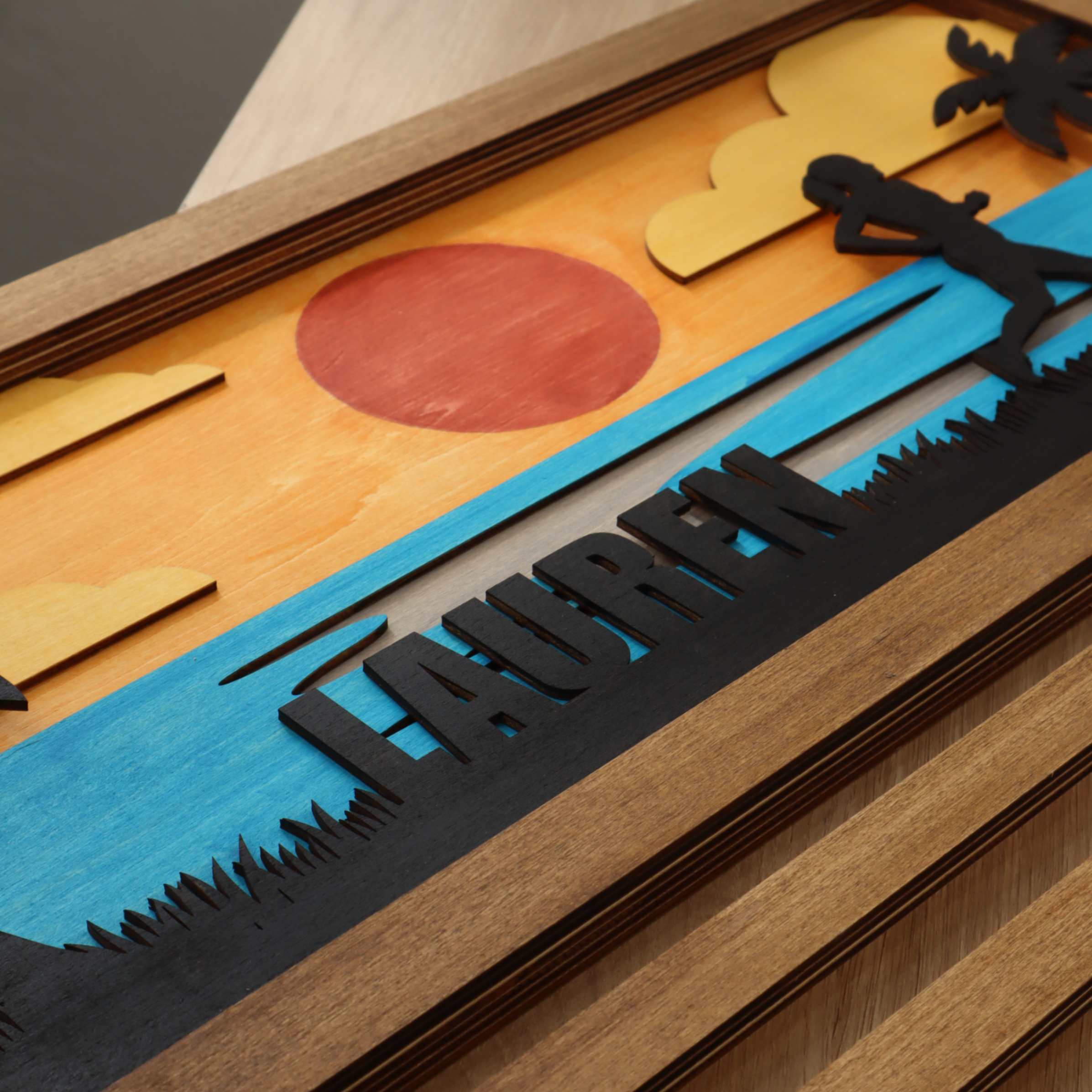 Personalized Wooden Medal Hanger for Runners & Cyclists | Custom Sports Award Display | ChampionHanger