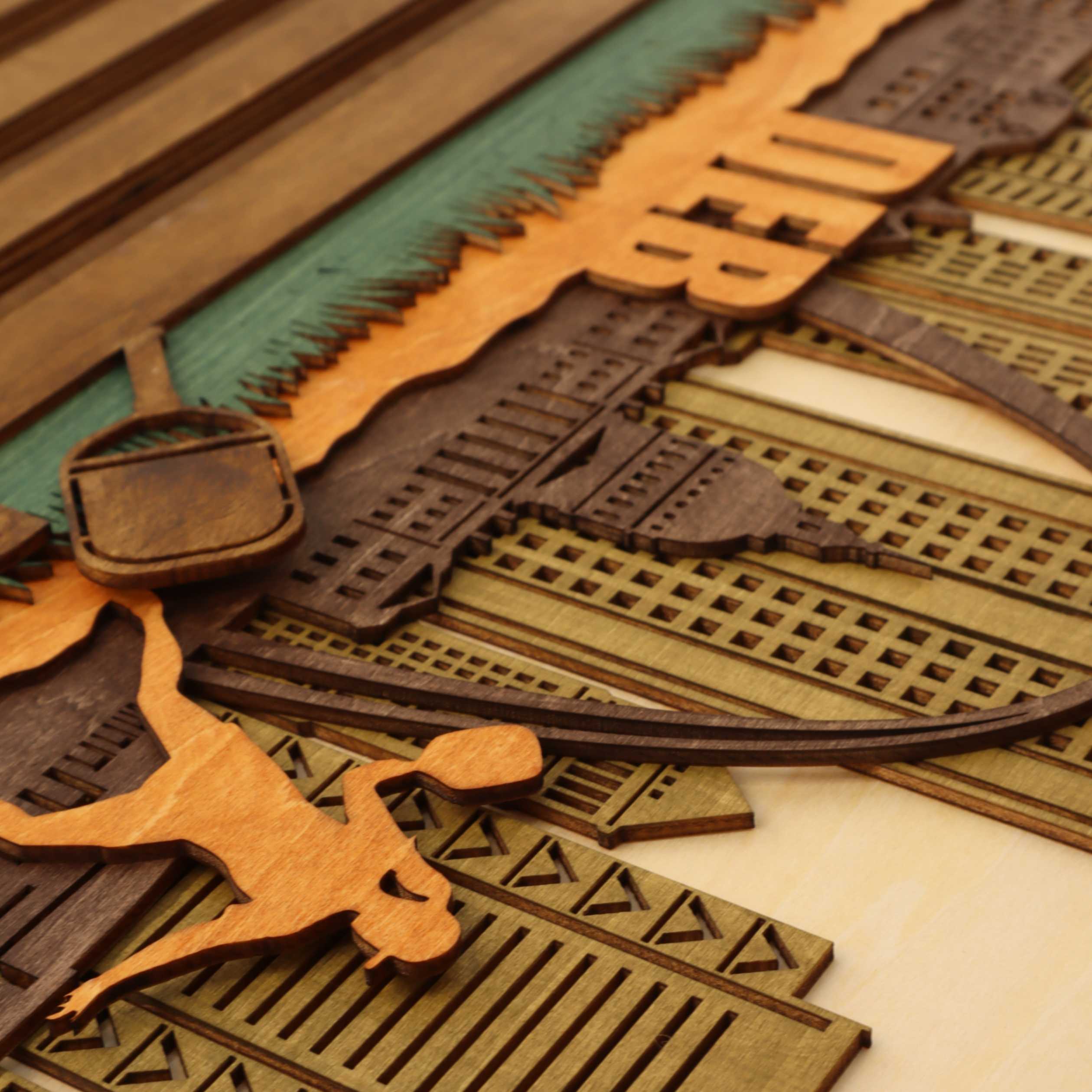 Personalized Wooden Pickleball Medal Hanger with Custom Name | ChampionHanger