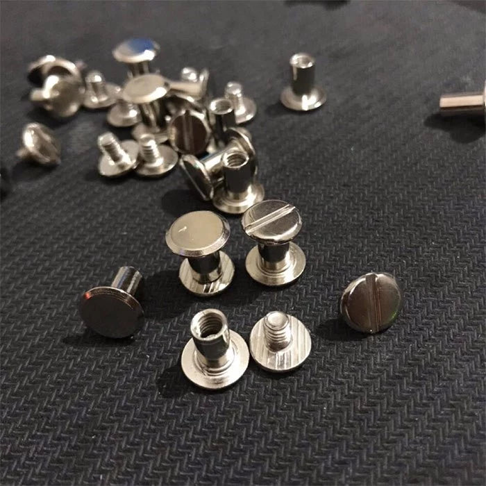 Screws for holding the bib